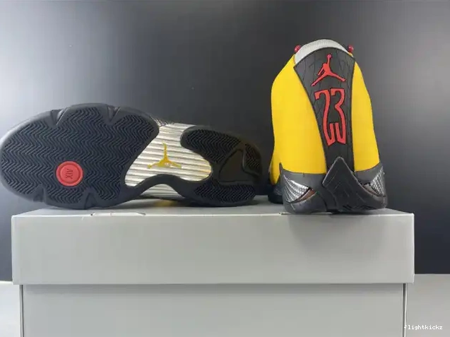 GOLD AIR JORDAN 14 UNIVERSITY RETRO BQ3685-706 0611